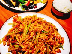 鱼香鸡丝-二姐家三个拿手菜·北塘海鲜·大馅锅贴王(成林道店)