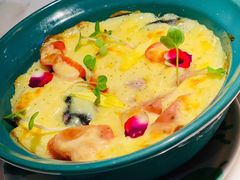 德国香肠焗土豆泥-蜜桃花开·中西融合菜E&W(南长街店)