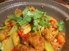 泡仔姜烧牛蛙-吃饭皇帝大(解放西路店)