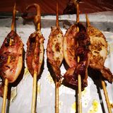 特别推荐烤五花肉，还有烧烤的鱿鱼也很不错