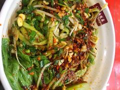 油泼菠菜面-老陈婆手工面庄