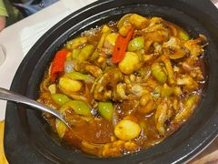 石锅焗美蛙肉-蟹榭(静安寺晶品商场店)