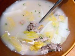 鸭架炖白菜豆腐汤-青年公社烤鸭(蜀山万象汇店)