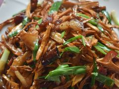 笋子炒腊肉-灯盏窝饭店(新都分店)