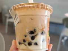 豆腐花珍珠泰奶咸法酪-茶力的小怪兽(中康店)