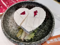 爱心鲜豆腐-牛人日志·鲜牛肉骨汤火锅(万科里瑧店)