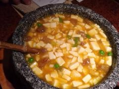 石锅鸡汤豆腐-绿茶餐厅(华联万柳店)