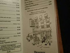 菜单-Union Oyster House