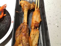 烤羊棒骨-京韵胡同·酱香羊蝎子火锅涮肉(长寿路店)