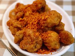 w招牌椒盐牛蛙-新大咀港式茶餐厅(宝山万达店)