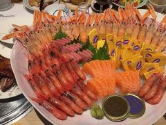 甜虾刺身-隐泉京望日式料理(太和广场店)