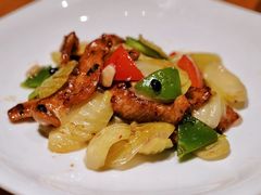 潮州咸菜炒猪爽肉-新荣记(西溪湿地店)