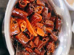 现炸辣椒油-情忆草原涮肉馆