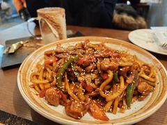 椒麻鸡肉乌冬面-魏客咖啡(中铁中心店)