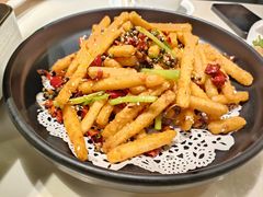 干煸藕丝-刘胖子家常菜·蹄花焖藕(兴业店)