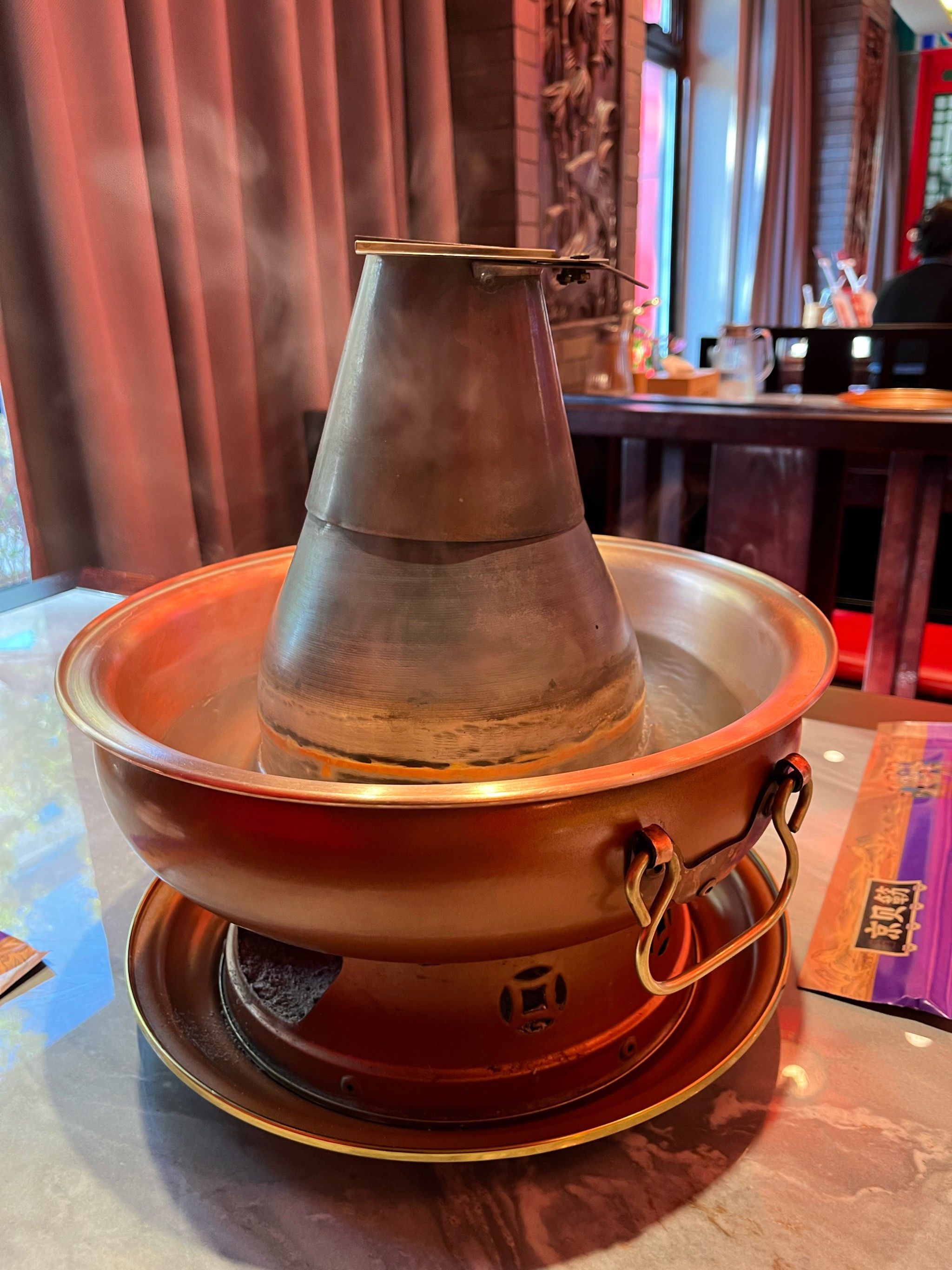 老北京清汤铜锅正宗打开方式(一)锅的选择,肉的选择,涮肉流程