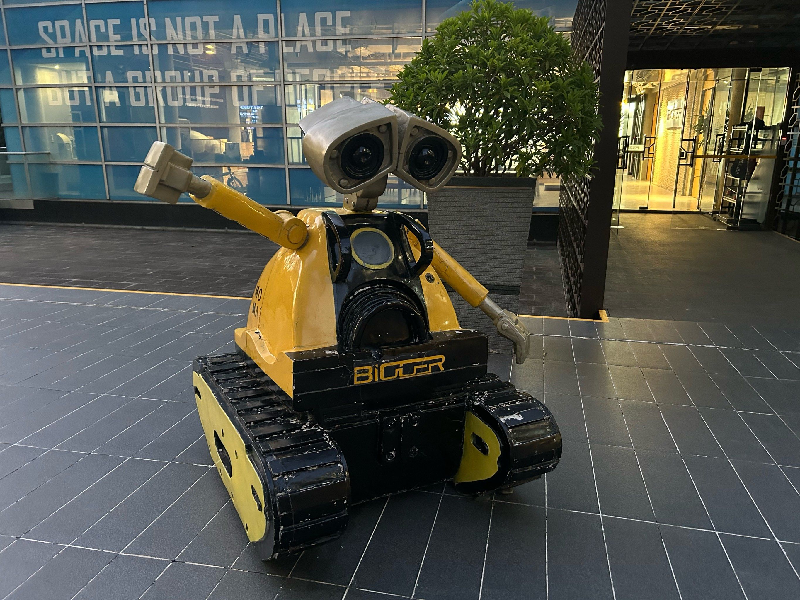 机器人的日常巡逻