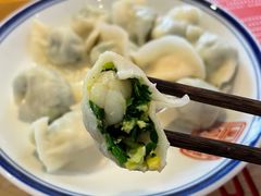 韭菜鸡蛋虾仁饺子-新兴园饺子馆(北京百子湾店)