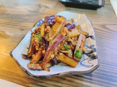 塔肉碎炒茄子-Hi YOU你的饭局泰餐厅(雍和宫店)