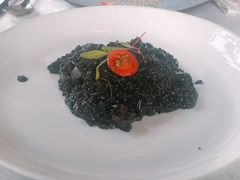 鲜墨鱼蛤蜊烩饭-IL Forno 意坊·意大利餐厅(花园店)