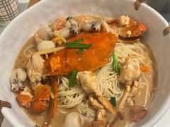 膏蟹拌面-十面欢腾(长乐路店)