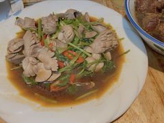 香菜拌猪腰-聪辉同安老美食饭店(大元路店)