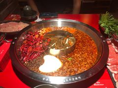 -谭鸭血老火锅(图书馆店)