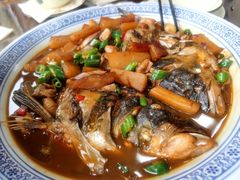 萝卜烧鱼头-张鸟园农家乐(张鸟园店)