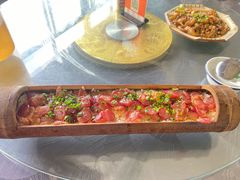 -盛得农家美食·无花果浸鸡·古法烧鸡·竹筒饭(白水寨森林海店)