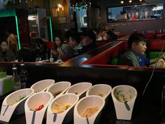 自助调料区-七友美蛙鱼头火锅(坂田店)