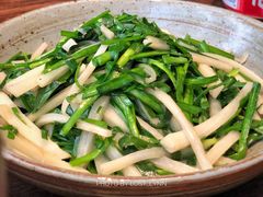 韭菜炒藕丝-扬州狮子楼·非遗淮扬菜(总店)