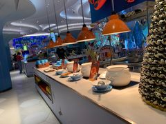 自助取餐区-帝企鹅自助餐厅•儿童岛•真企鹅(长隆企鹅酒店)