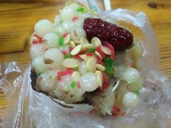 豆沙馅梅花糕-瞻园面馆鸭血粉丝汤(老门东店)
