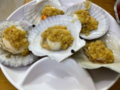 蒜蓉蒸元贝-强记龙虾钳(定安里店)