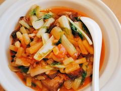小白菜烧封缸肉-大师兄·西北小馆(金湾华发商都店)