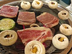 -围炉肉舍•炭烤活鳗•丹东海鲜烤肉(步行街店)