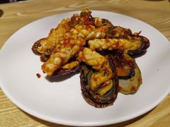 九层塔辣膏青口贝-渔太泰漓江小馆·广西融合菜(西街店)