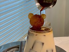 泡澡小熊拿铁-露露家咖啡店