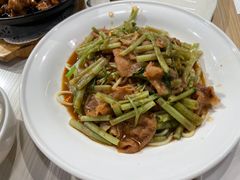 沙茶羊肉炒面-台北楚楚园馅饼粥(虹桥南丰城店)