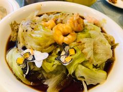 白灼虾仁西生菜-北国之春酒店(劳动公园店)