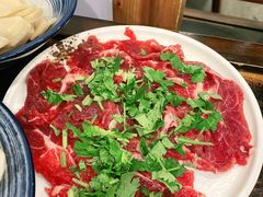 手切鲜牛肉-受气牛肉·耙牛肉火锅(水晶郦城店)