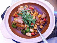 铁板啫土猪花肉-潮喜竹溪荔湖酒家(荔枝湾店)