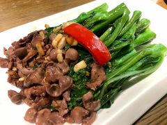 菜心炒鸽杂-大鸽饭(岗顶店)