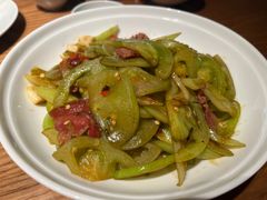 青番茄炒金华火腿-小厨师·二十年沈家门小海鲜(百井坊巷店)