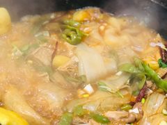 铁锅炖排骨-柴火东北铁锅炖(鲁班店)