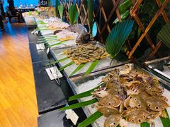 -海棠湾洲际-涛·海底餐厅·美人鱼·自助餐·海底隧道