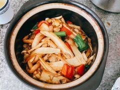 野菌蘑菇煲-阿清嫂农家乐.黎窑烤鸡