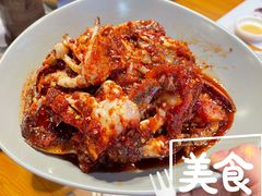 拌蟹-草家酱蟹炭火烤肉店(珲春南路一店)