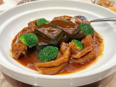鲍汁鹅掌黑豆腐-英冠索菲特酒店·萧湘阁中餐厅