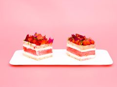 夏季限定草莓西瓜蛋糕-1/4 ONE QUARTER COFFEE LAB(朝阳大悦城店)